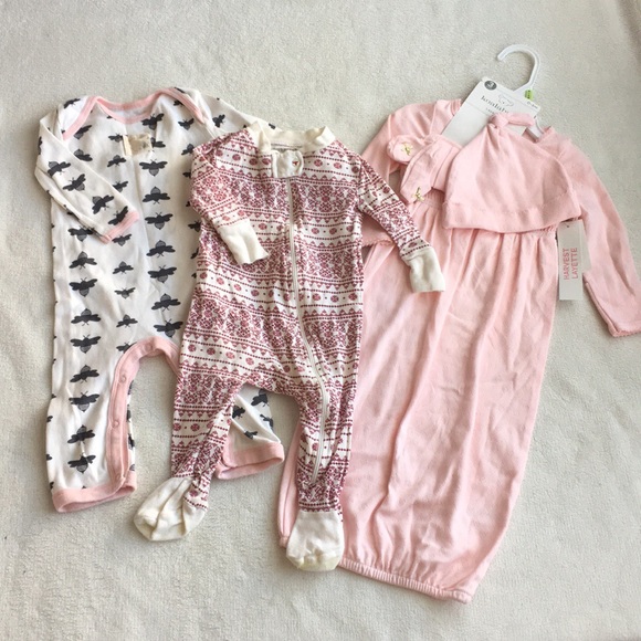 Burt's Bees Baby Other - Baby girl 0-3mos BUNDLE